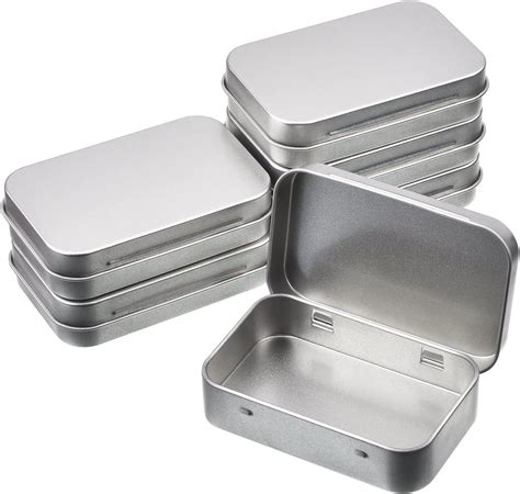 rectangular steel metal box with cover|rectangular metal storage containers.